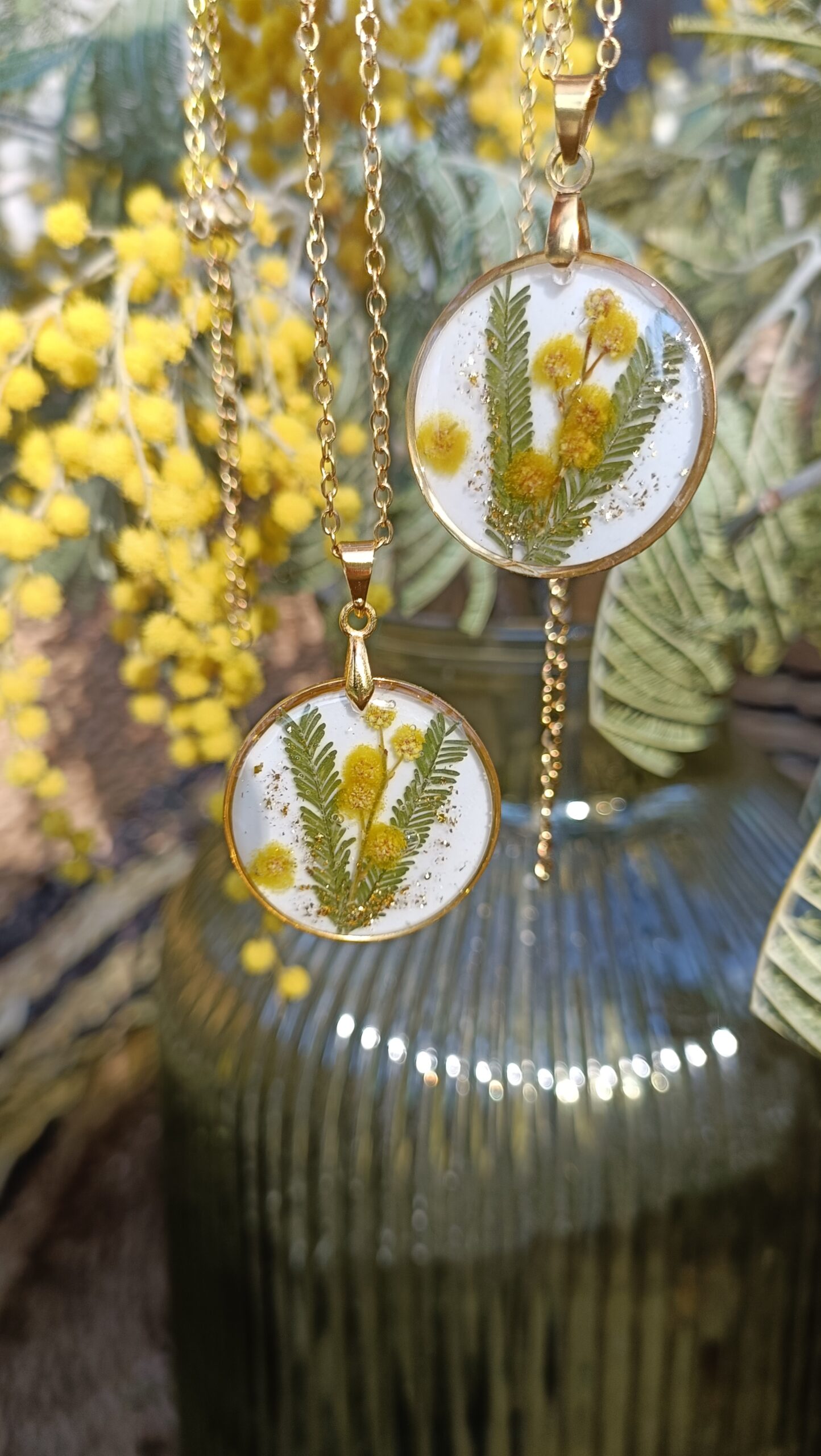 Pendentif Mimosa
