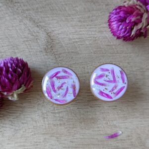 Puces d’oreilles Gomphrena